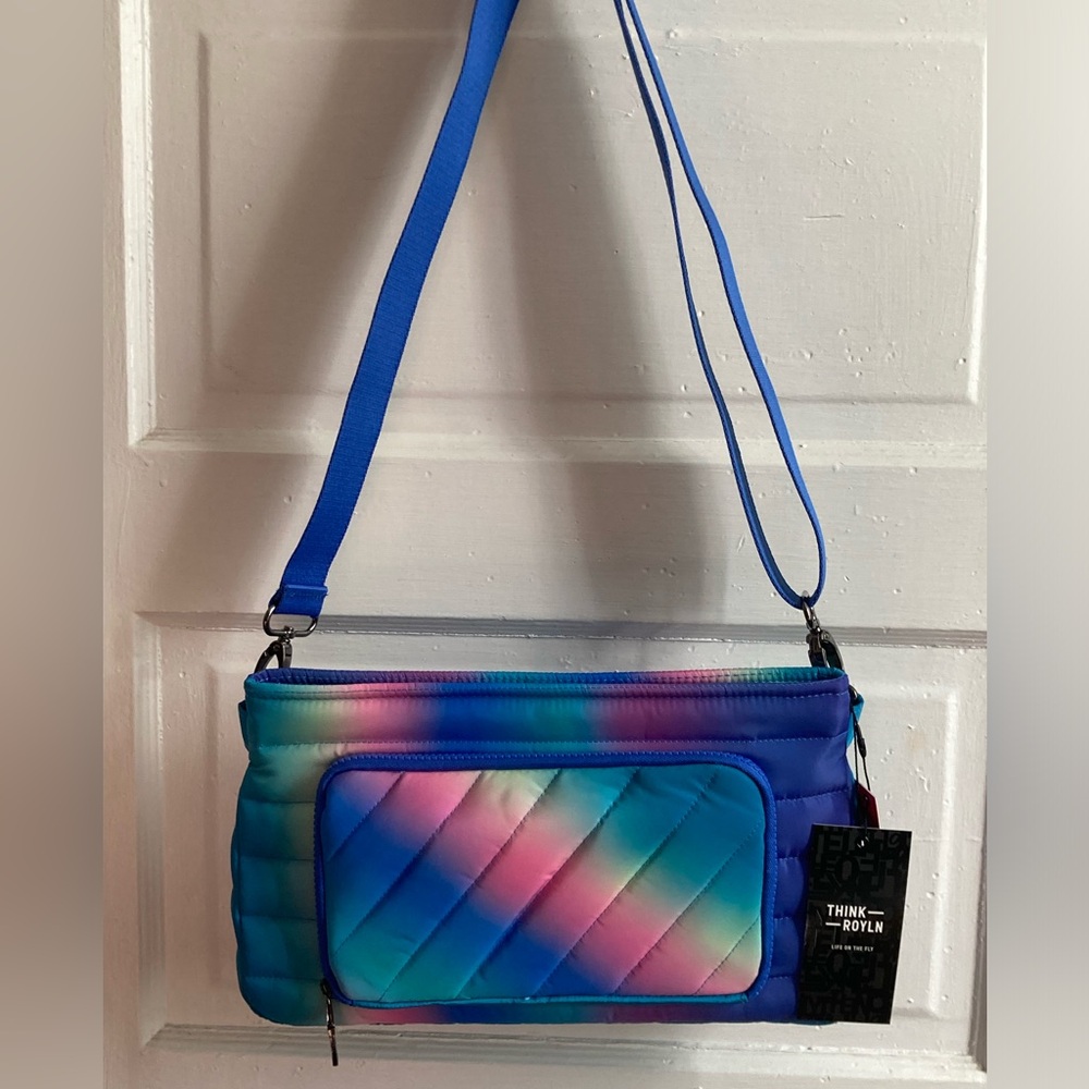 THINK ROYLN Multicolor Quilted Crossbody Bag